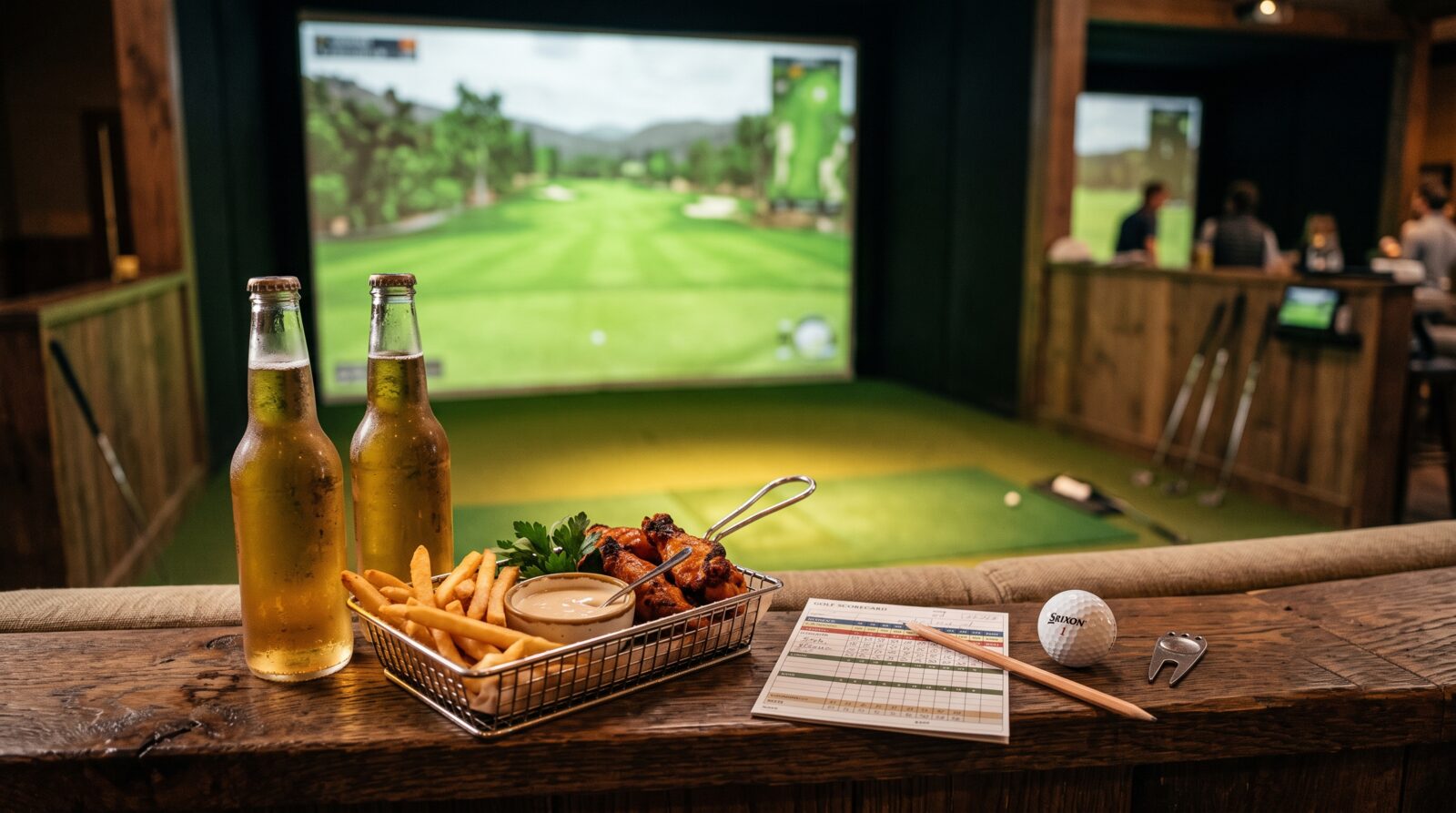 Food and drinks come right to your bay.